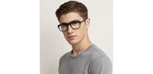 Load image into Gallery viewer, Black Square Full Rim Unisex Eyeglasses by Vincent Chase-207991
