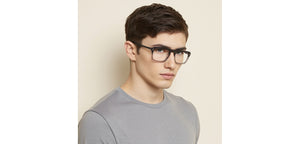 Black Square Full Rim Unisex Eyeglasses by Vincent Chase-207991