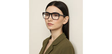 Load image into Gallery viewer, Black Square Full Rim Unisex Eyeglasses by Vincent Chase-207991