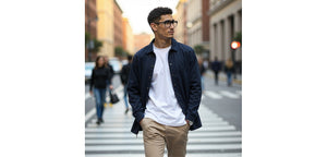 Black Square Full Rim Unisex Eyeglasses by Vincent Chase-207991