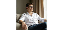 Load image into Gallery viewer, Black Square Full Rim Unisex Eyeglasses by Vincent Chase-207991