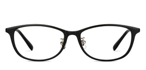 Black Oval Full Rim Unisex Eyeglasses by Lenskart Air-201067