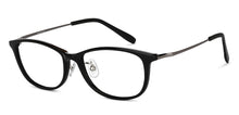 Load image into Gallery viewer, Black Oval Full Rim Unisex Eyeglasses by Lenskart Air-201067