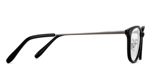 Black Oval Full Rim Unisex Eyeglasses by Lenskart Air-201067