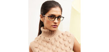 Load image into Gallery viewer, Black Rectangle Full Rim Unisex Eyeglasses by Lenskart Air Online-212326