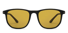 Load image into Gallery viewer, Black Geometric Full Rim Unisex Sunglasses by Lenskart STUDIO-213178