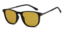 Load image into Gallery viewer, Black Geometric Full Rim Unisex Sunglasses by Lenskart STUDIO-213178