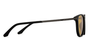 Black Geometric Full Rim Unisex Sunglasses by Lenskart STUDIO-213178