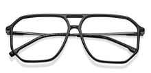 Load image into Gallery viewer, Black Aviator Full Rim Unisex Eyeglasses by Lenskart Air-210156