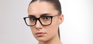 Black Cat Eye Full Rim Women Eyeglasses by John Jacobs-225386