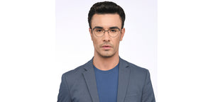 Gunmetal Black Cat Eye Full Rim Women Eyeglasses by Vincent Chase Online-207361