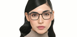 Black Rectangle Full Rim Unisex Eyeglasses by Lenskart Air-222852