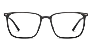 Black Rectangle Full Rim Unisex Eyeglasses by Lenskart Air-222852