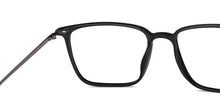 Load image into Gallery viewer, Black Rectangle Full Rim Unisex Eyeglasses by Lenskart Air-222852