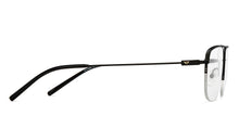 Load image into Gallery viewer, Black Aviator Half Rim Unisex Eyeglasses by Vincent Chase-208763