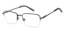 Load image into Gallery viewer, Black Rectangle Half Rim Unisex Eyeglasses by John Jacobs-217179