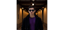 Load image into Gallery viewer, Black Square Full Rim Unisex Sunglasses by Lenskart-232722