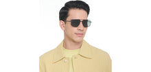 Load image into Gallery viewer, Black Aviator Full Rim Unisex Sunglasses by John Jacobs-225730
