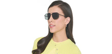 Load image into Gallery viewer, Black Aviator Full Rim Unisex Sunglasses by John Jacobs-225730