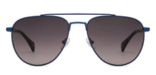 Load image into Gallery viewer, Blue Aviator Full Rim Unisex Sunglasses by John Jacobs-223210