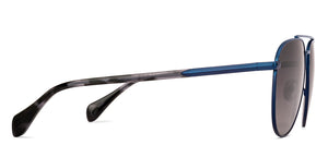 Blue Aviator Full Rim Unisex Sunglasses by John Jacobs-223210