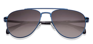 Blue Aviator Full Rim Unisex Sunglasses by John Jacobs-223210