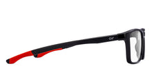 Load image into Gallery viewer, Black Rectangle Full Rim Unisex Eyeglasses by Lenskart Air-217448