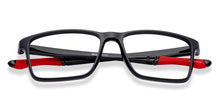 Load image into Gallery viewer, Black Rectangle Full Rim Unisex Eyeglasses by Lenskart Air-217448