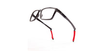 Load image into Gallery viewer, Black Rectangle Full Rim Unisex Eyeglasses by Lenskart Air-217448