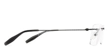 Load image into Gallery viewer, Black Rectangle Rimless Unisex Eyeglasses by Vincent Chase-229220