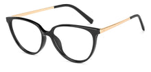 Load image into Gallery viewer, Black Cat Eye Full Rim Women Eyeglasses by Lenskart Air-227179