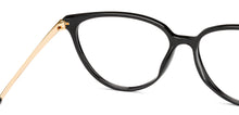 Load image into Gallery viewer, Black Cat Eye Full Rim Women Eyeglasses by Lenskart Air-227179