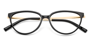 Black Cat Eye Full Rim Women Eyeglasses by Lenskart Air-227179