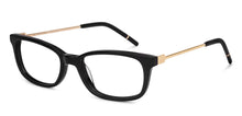Load image into Gallery viewer, Black Rectangle Full Rim Unisex Eyeglasses by John Jacobs-222477