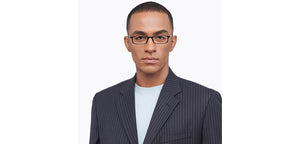 Black Rectangle Full Rim Unisex Eyeglasses by Lenskart READERS-209197