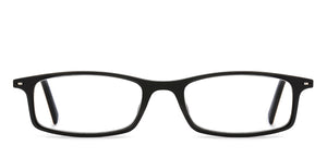 Black Rectangle Full Rim Unisex Eyeglasses by Lenskart READERS-209199