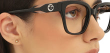 Load image into Gallery viewer, Black Square Full Rim Unisex Eyeglasses by John Jacobs-216844