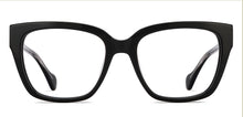 Load image into Gallery viewer, Black Square Full Rim Unisex Eyeglasses by John Jacobs-216844