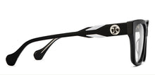 Load image into Gallery viewer, Black Square Full Rim Unisex Eyeglasses by John Jacobs-216844