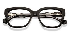 Black Square Full Rim Unisex Eyeglasses by John Jacobs-216844