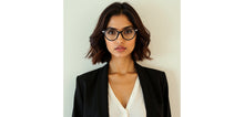 Load image into Gallery viewer, Black Cat Eye Full Rim Women Eyeglasses by John Jacobs-229383