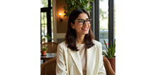 Load image into Gallery viewer, Black Cat Eye Full Rim Women Eyeglasses by John Jacobs-229383
