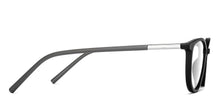 Load image into Gallery viewer, Black Rectangle Full Rim Unisex Eyeglasses by John Jacobs-218931