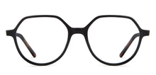 Load image into Gallery viewer, Black Geometric Full Rim Unisex Eyeglasses by Vincent Chase Online-210546