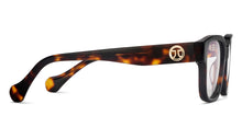 Load image into Gallery viewer, Tortoise Rectangle Full Rim Unisex Eyeglasses by John Jacobs-216856