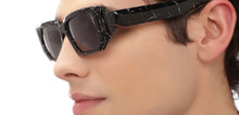 Load image into Gallery viewer, Tortoise Rectangle Full Rim Unisex Sunglasses by John Jacobs-213045