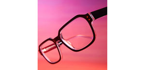 Black Geometric Full Rim Unisex Eyeglasses by Vincent Chase-217689