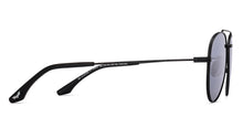 Load image into Gallery viewer, Black Aviator Full Rim Unisex Sunglasses by Lenskart STUDIO-219832