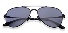 Load image into Gallery viewer, Black Aviator Full Rim Unisex Sunglasses by Lenskart STUDIO-219832