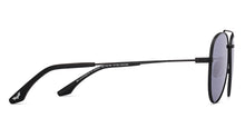 Load image into Gallery viewer, Black Aviator Full Rim Unisex Sunglasses by Lenskart STUDIO-222263